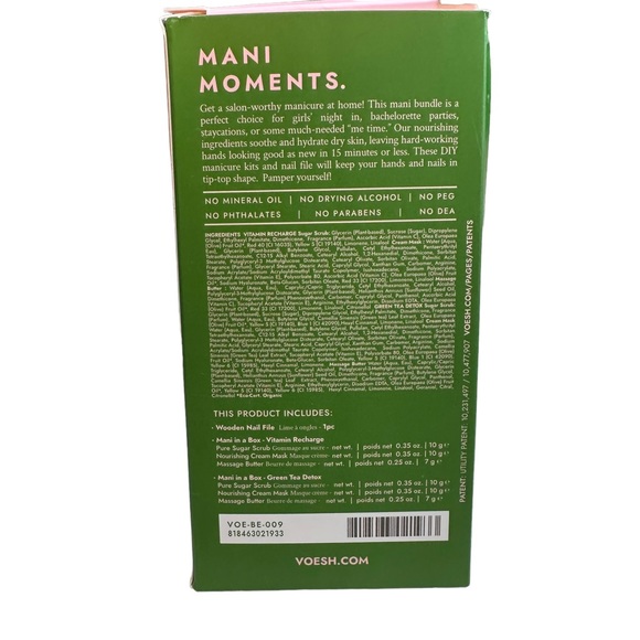 Voesh Mani Moments Mani in a box Duo with Nail File NIB - Picture 2 of 10